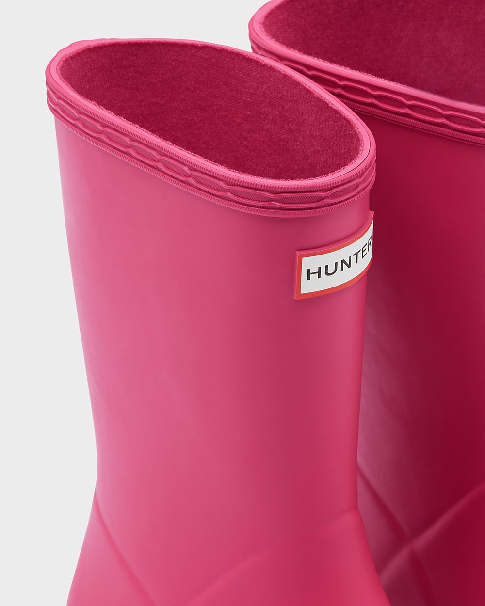 Kids Hunter Rain Boots Light Pink - Original First Classic - 5246173-HG